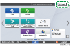 Il·lustració de pantalla del tauler d'operacions