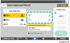 Il·lustració de pantalla del tauler d'operacions