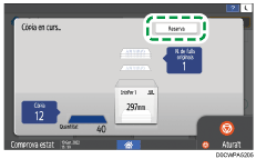 Il·lustració de pantalla del tauler d'operacions