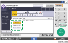 Il·lustració de pantalla del tauler d'operacions
