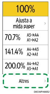 Il·lustració de pantalla del tauler d'operacions