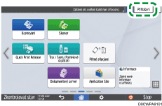 Ilustrace ovládacího panelu