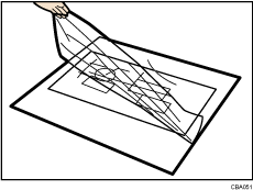 Ilustrace podkladového listu.