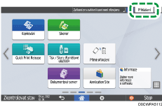 Ilustrace ovládacího panelu