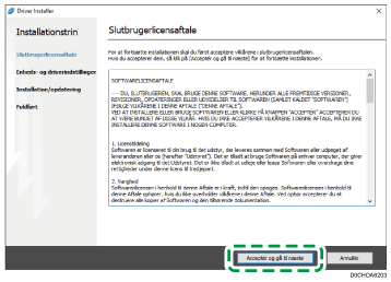 Illustration af driver-installationsprogram