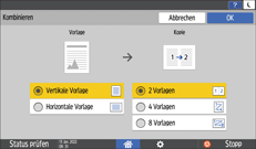 Abbildung Bedienfeld-Display