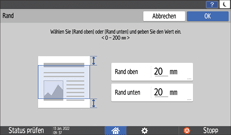 Abbildung Bedienfeld-Display