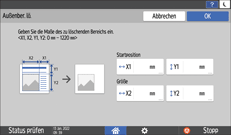 Abbildung Bedienfeld-Display