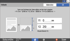 Abbildung Bedienfeld-Display