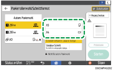 Abbildung Bedienfeld-Display