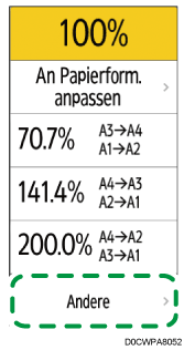 Abbildung Bedienfeld-Display