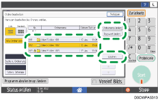 Abbildung Bedienfeld-Display