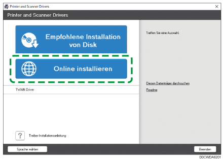Abbildung für Treiberinstallation