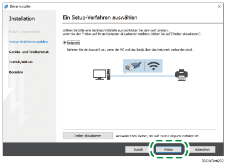 Abbildung für Treiberinstallation