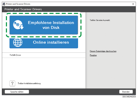Abbildung für Treiberinstallation