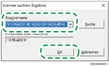 Abbildung Treiberbildschirm