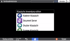 Abbildung Bedienfeld-Display