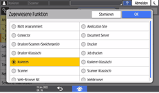 Abbildung Bedienfeld-Display