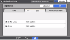 Abbildung Bedienfeld-Display