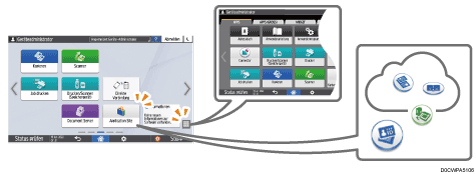 Abbildung Bedienfeld-Display