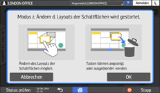Abbildung Bedienfeld-Display