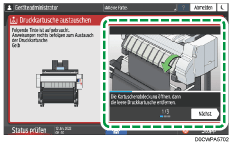 Abbildung Bedienfeld-Display