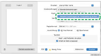 Abbildung Treiberbildschirm