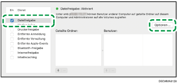 Abbildung Betriebssystembildschirm