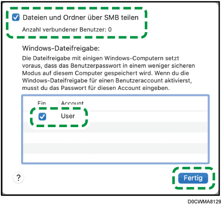 Abbildung Betriebssystembildschirm