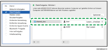 Abbildung Betriebssystembildschirm