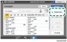 Abbildung Bedienfeld-Display