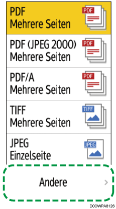 Abbildung Bedienfeld-Display