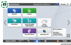 Abbildung Bedienfeld-Display
