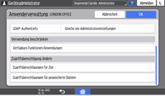 Abbildung Bedienfeld-Display