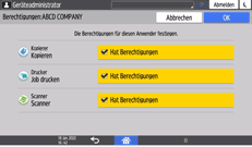 Abbildung Bedienfeld-Display