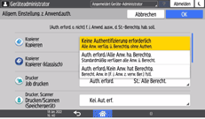Abbildung Bedienfeld-Display