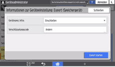 Abbildung Bedienfeld-Display