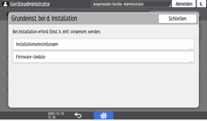 Abbildung Bedienfeld-Display