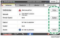 Abbildung Bedienfeld-Display
