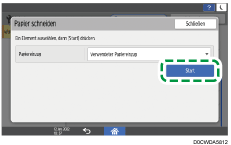 Abbildung Bedienfeld-Display