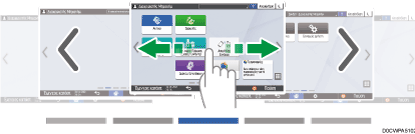 Εικόνα οθόνης πίνακα χειρισμού