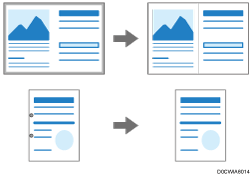 Illustration of image erasing border