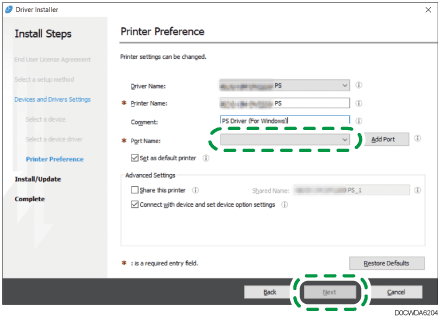 Driver installer illustration