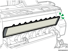 Paper input location cover illustration