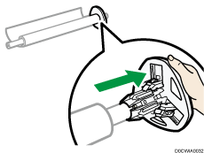 Paper holder illustration