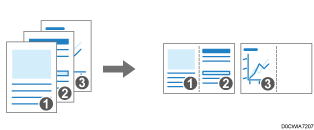Combine function illustration