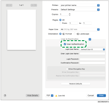 Driver screen illustration