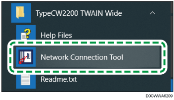 Ilustración de la pantalla del driver
