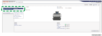Ilustración de la pantalla del navegador web