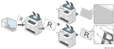 Ilustración de seguridad de datos para copia